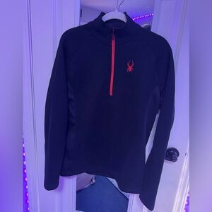 Men’s half zip spyder jacket